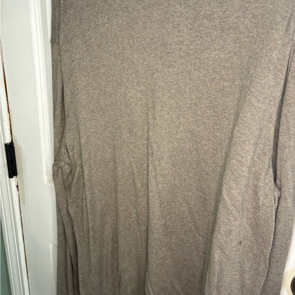 Banana Republic Gray Luxe Yarn Sweater